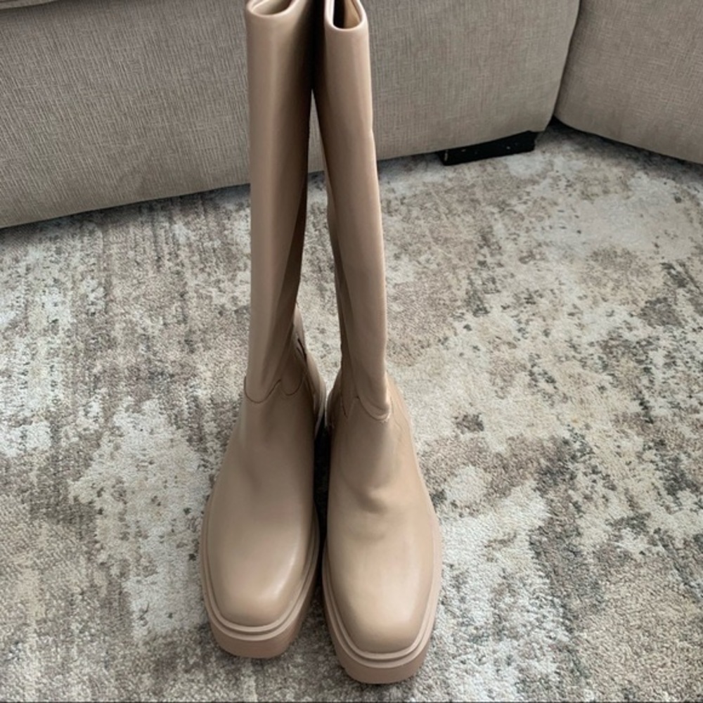 NEW $275 Sam Edelman ‘Larina’ lug sole waterproof leather boots - Picture 12 of 12